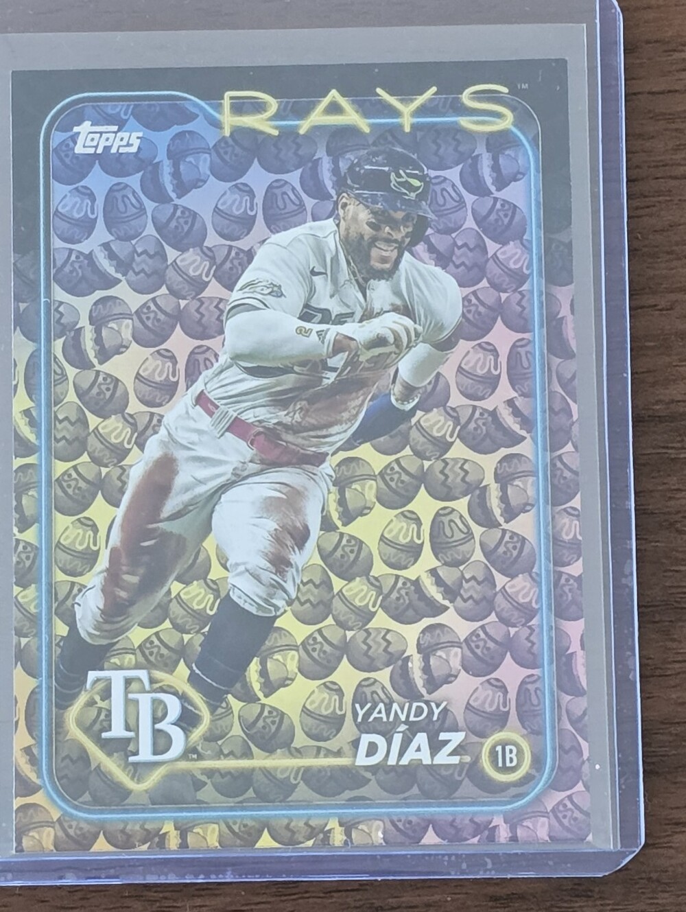 2024 Topps Series 1 - Yandy Diaz #52 Eggs